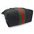 Gucci Tote in tela techno nera con striscia WEB Nero - vista 5