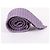 Bulgari Giraffe Pattern Purple Silk Tie - view 3