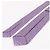 Bulgari Giraffe Pattern Purple Silk Tie - view 5