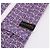 Bulgari Giraffe Pattern Purple Silk Tie - view 6