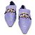 Bottega Veneta Mocassini piatti Madame da donna in agnello viola con dettagli placcati oro Porpora