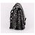 Prada Zweifarbige Tweed-Schultertasche mit Kette Braun - Ansicht 4