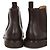 Brunello Cucinelli Waxed Calf Leather Chelsea Boots Black - view 11