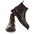 Brunello Cucinelli Waxed Calf Leather Chelsea Boots Black - view 5