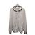 Brunello Cucinelli Beigefarbener Cashmere-Kapuzenpullover mit Reißverschluss Braun