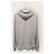 Brunello Cucinelli Beigefarbener Cashmere-Kapuzenpullover mit Reißverschluss Braun - Ansicht 4