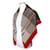 Céline Foulard in seta rosso Marrone  - vista 2