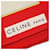 Céline Foulard in seta rosso Marrone  - vista 4