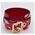 Louis Vuitton Bracciale in vernice rossa Rosso - vista 6
