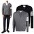 Thom Browne Diagonal gestrickter Cardigan aus Merinowolle Braun - Ansicht 2