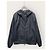 Louis Vuitton Windbreaker reversibile in nylon jacquard Damier Marrone - vista 4