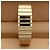 Piaget Orologio Square Jumbo Polo Onyx Original Diamond da Uomo Oro Nero - vista 28