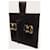 Hermès Orecchini Black Gold Pop Ash Nero  - vista 3