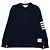 Thom Browne Langarm-Rugby-T-Shirt Engineer aus Jersey in mittlerem Gewicht Schwarz