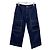 Pantalones de carpintero Acne Studios con costuras en contraste Negro