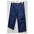 Pantalones de carpintero Acne Studios con costuras en contraste Negro - vista 4