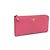 Prada Portafoglio lungo con logo dorato Rosa - vista 2