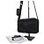 Prada Borsa a tracolla in Re-Nylon Argento