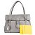 Fendi Metallic-Leder Sellaria Linda Tote Bag Mehrfarben
