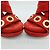 Louis Vuitton Sandalo in scamosciato Rosso - vista 2