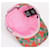 Gucci GG Supreme Strawberry Baseball Cap Braun - Ansicht 7