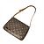 Borsa a tracolla Louis Vuitton Musette Tango Marrone Monogramma - vista 4