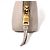 Prada Handtasche/Pouch aus grauem Leder Braun - Ansicht 4