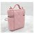 Chanel Mini borsa vanity con manico superiore in caviar rosa - vista 4