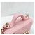 Chanel Mini borsa vanity con manico superiore in caviar rosa - vista 5