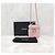 Chanel Mini borsa vanity con manico superiore in caviar rosa - vista 9