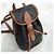Céline Mini Triumph Canvas Polco Rucksack Silber - Ansicht 4