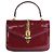Gucci Patent Silvie Mini Top Handle Tasche Rot
