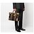 Gucci Borsa duffle GG Supreme Bowelato in tela Nero - vista 10