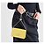 Prada Borsa a tracolla in pelle spazzolata gialla Giallo - vista 9