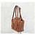 Bottega Veneta Mini Arco Leder-Tote-Bag Rot - Ansicht 2
