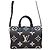 Louis Vuitton Speedy Bandoulière Bicolor Monogram Nero
