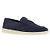 Prada Mocassins en daim avec logo triangle - vue 5