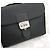 Hermès SAC DEPECHE Crossbody Bag Togo stamp Black Silver Hardware Nero - vista 5