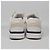 Chanel Sneaker in tweed con logo CC Multicolore - vista 4