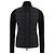 Moncler Logo Patch Wool Mix Lightweight Padded Jacket Black