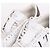 Valentino Sneakers bianche da donna con strap nascosto Bianco - vista 2