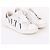 Valentino Sneakers bianche da donna con strap nascosto Bianco - vista 4
