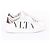 Valentino Sneakers bianche da donna con strap nascosto Bianco - vista 6