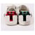 Gucci Sneakers Side Bee Ace Bianco - vista 7