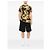 Versace Logo Baumwoll-Fleece-Shorts - Ansicht 7