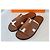 Hermès Pantofole Izmir Gold Multicolore - vista 4
