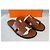 Hermès Pantofole Izmir Gold Multicolore - vista 5