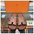 Hermès Ciabatte Izmir Gold Arancione - vista 4