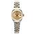 Rolex Datejust Combo Simple Classic Index Damenuhr Gelb
