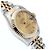 Rolex Datejust Combo Simple Classic Index Damenuhr Gelb - Ansicht 11